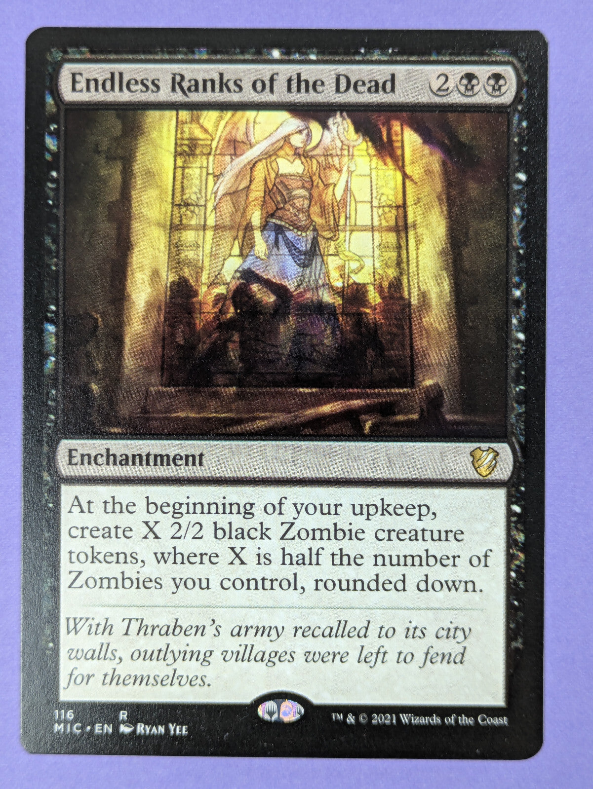 MTG Magic: Midnight Hunt Commander: Endless Ranks of the Dead #116 Rare - NM