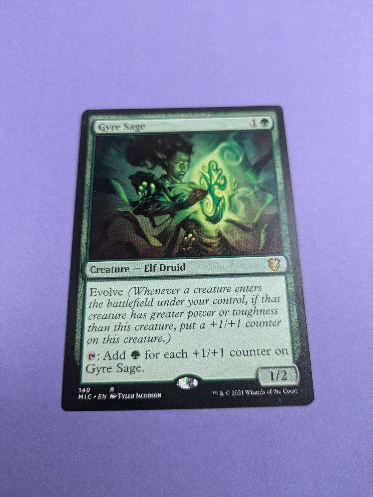 MTG: Magic The Gathering: Commander: Innistrad: Gyre Sage- Rare - Near Mint