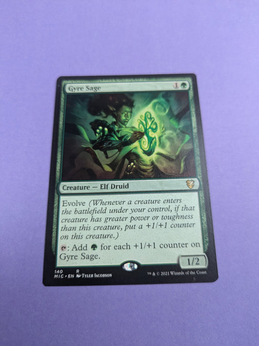 MTG: Magic The Gathering: Commander: Innistrad: Gyre Sage- Rare - Near Mint