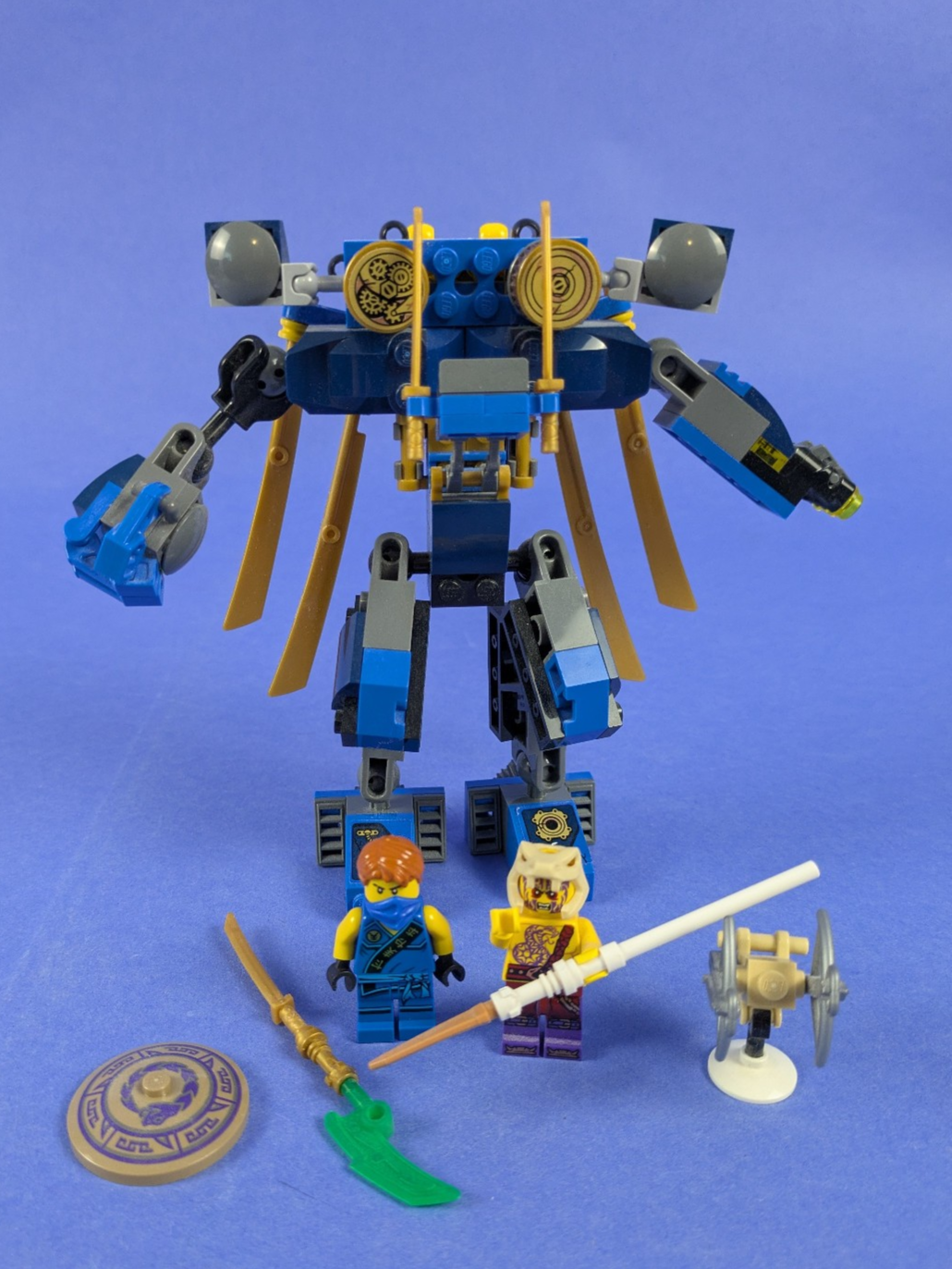 LEGO NINJAGO ElectroMech 70754 Complete Set Pre-Owned