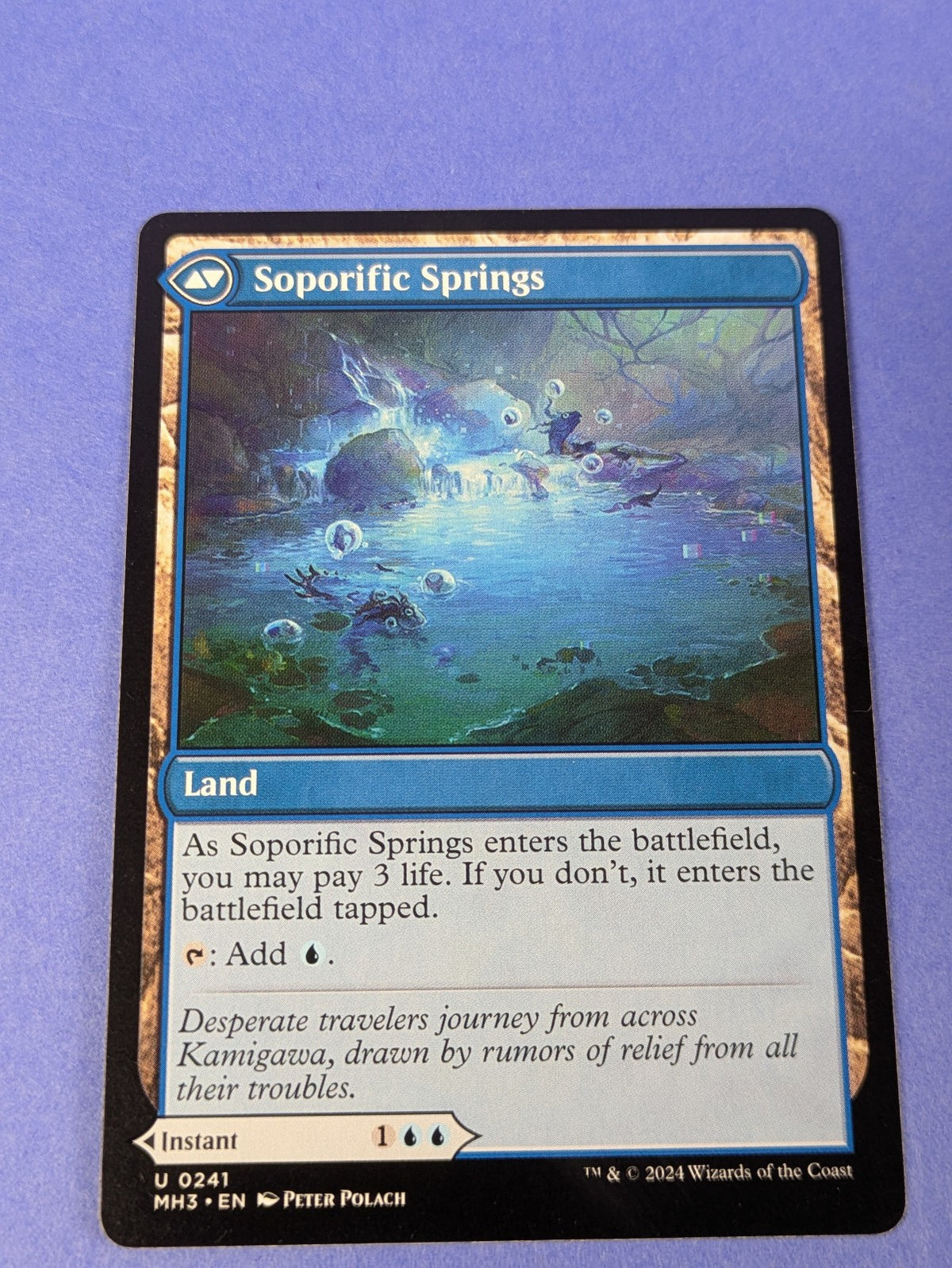 MTG: Modern Horizons 3: Sink into Stupor / Soporific Springs #0241 Uncommon - NM