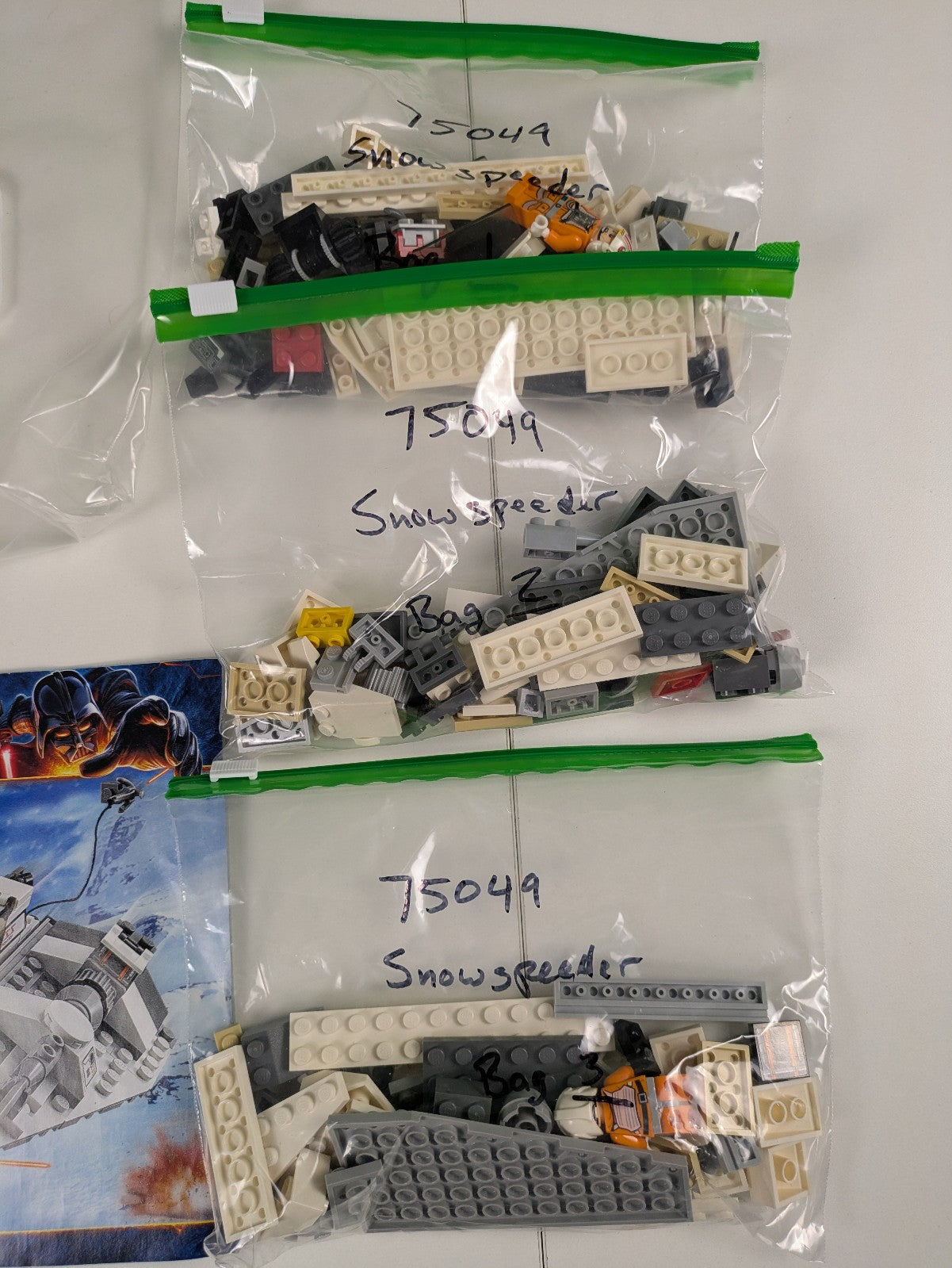 Lego Star Wars: Episode 4-6: Snowspeeder Set 75049 - Incomplete Set