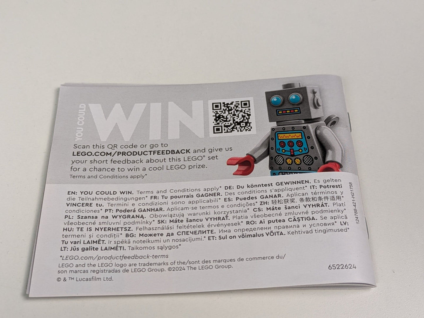 Lego Star Wars: Ambush on Mandalore Battle Pack Set 75373 Complete Set