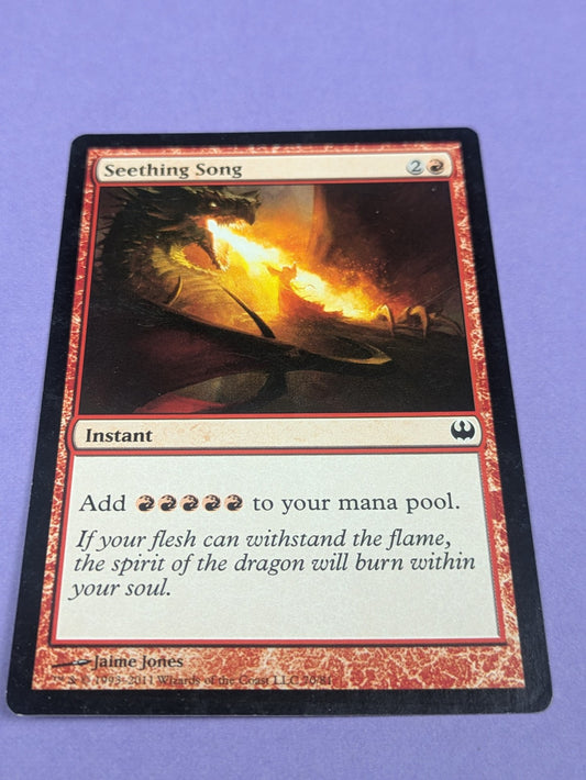 MTG Magic: Duel Decks: Knights vs. Dragons: Seething Song #70/81 Common - LP