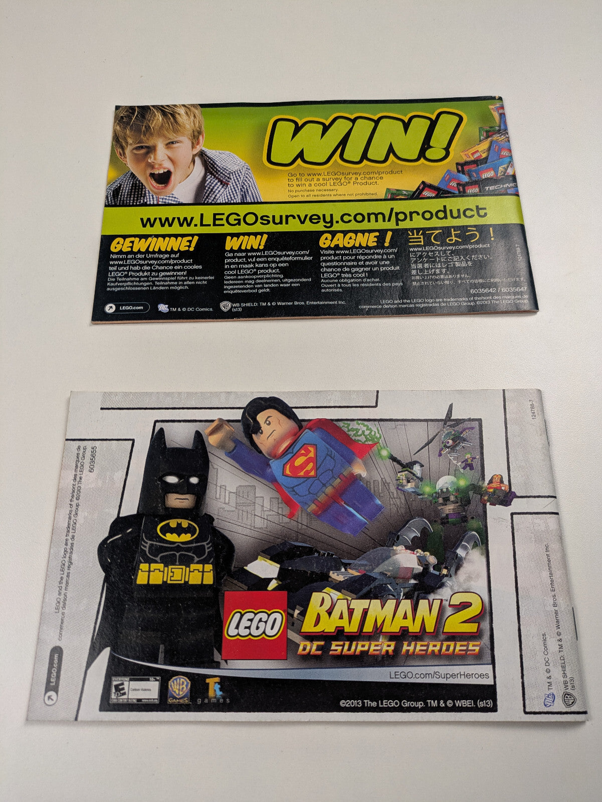 Lego Super Heroes: The Bat vs. Bane: Tumbler Chase Set 76001 - Incomplete