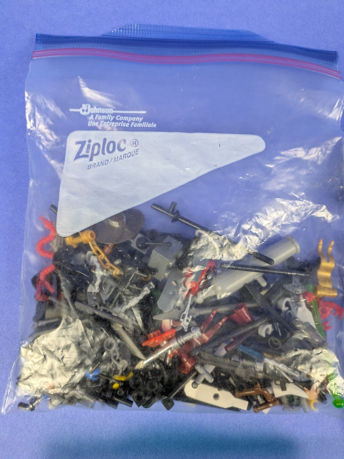 LEGO & Non-LEGO Assorted Minifigure and Random Parts Bundle Lot - 1 lb 5.3 oz