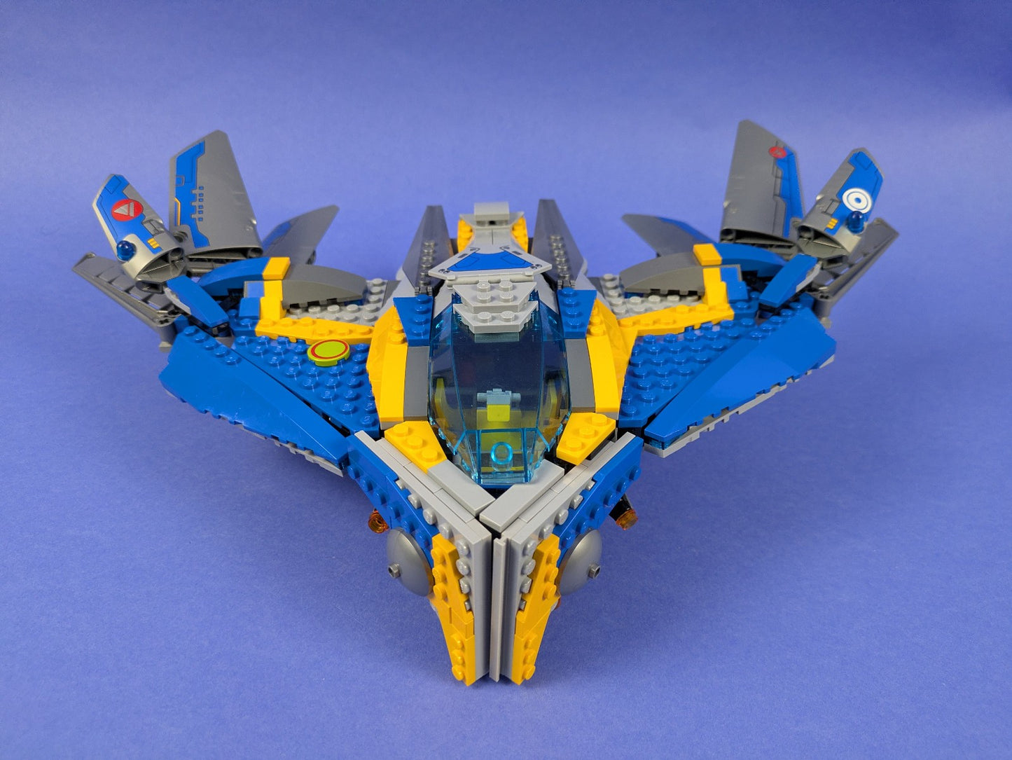 LEGO Super Heroes The Milano Spaceship Rescue 76021 Complete Set Pre-Owned