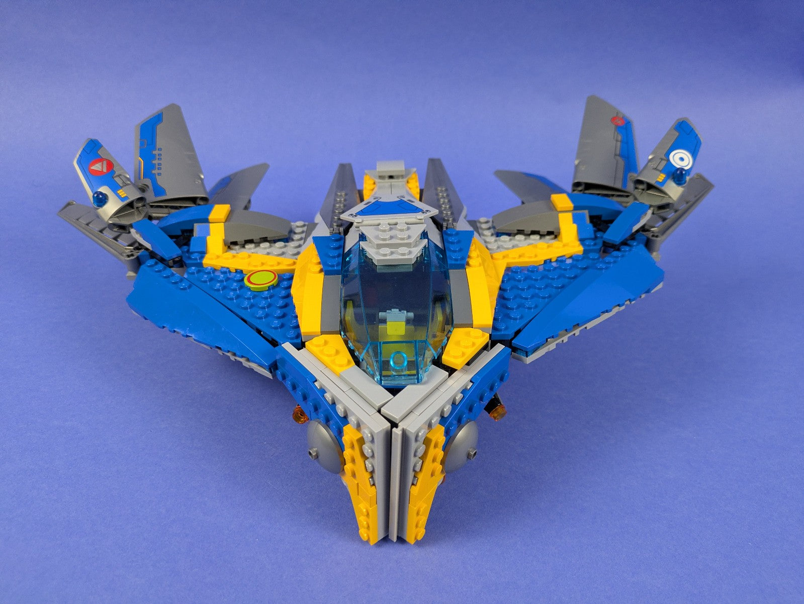 LEGO Super Heroes The Milano Spaceship Rescue 76021 Complete Set Pre-Owned