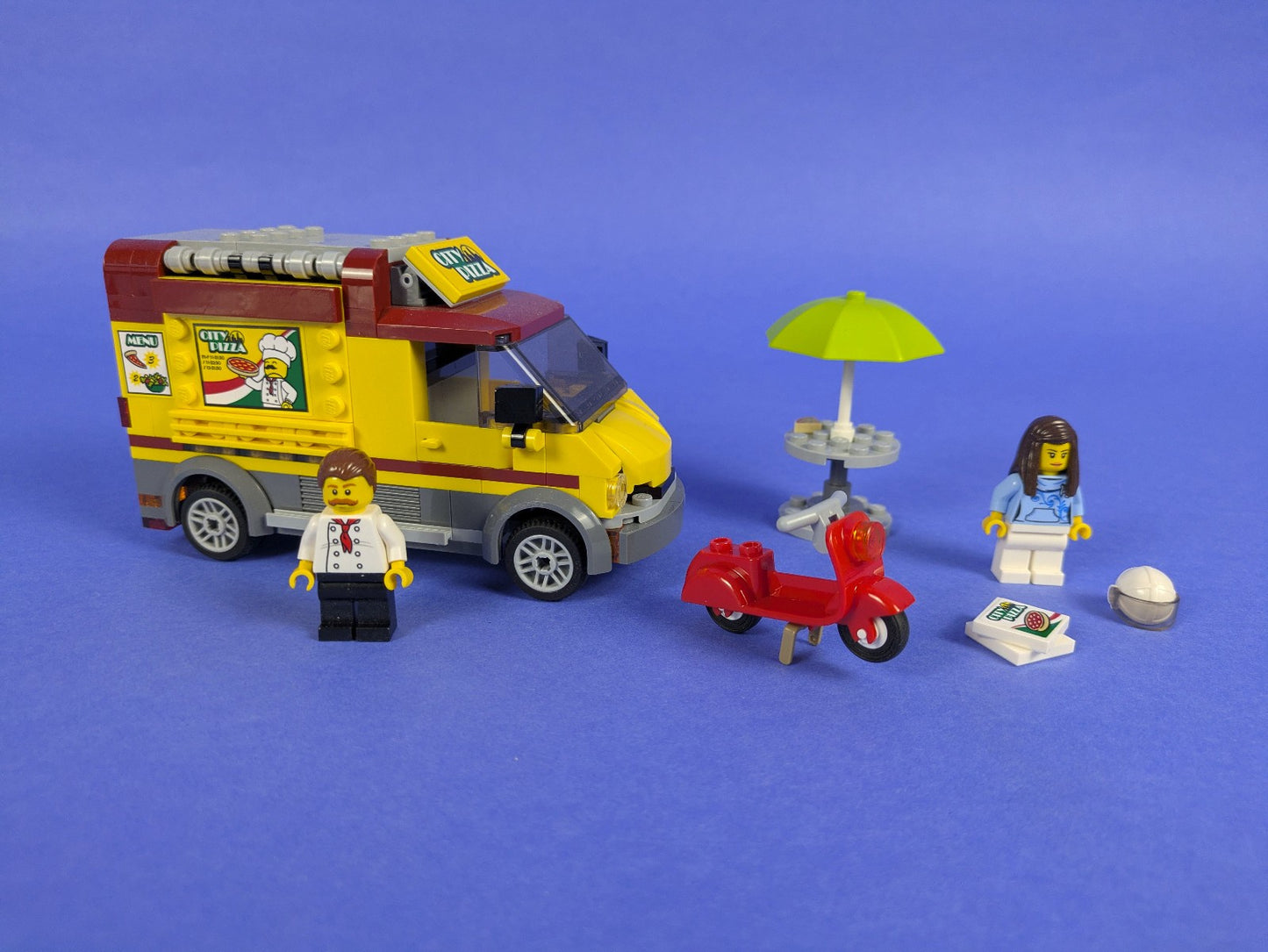Lego Town: City: Food & Drink: Pizza Van 60150