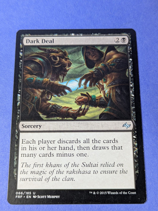 MTG Magic: Fate Reforged: Dark Deal #066/185 Uncommon - LP