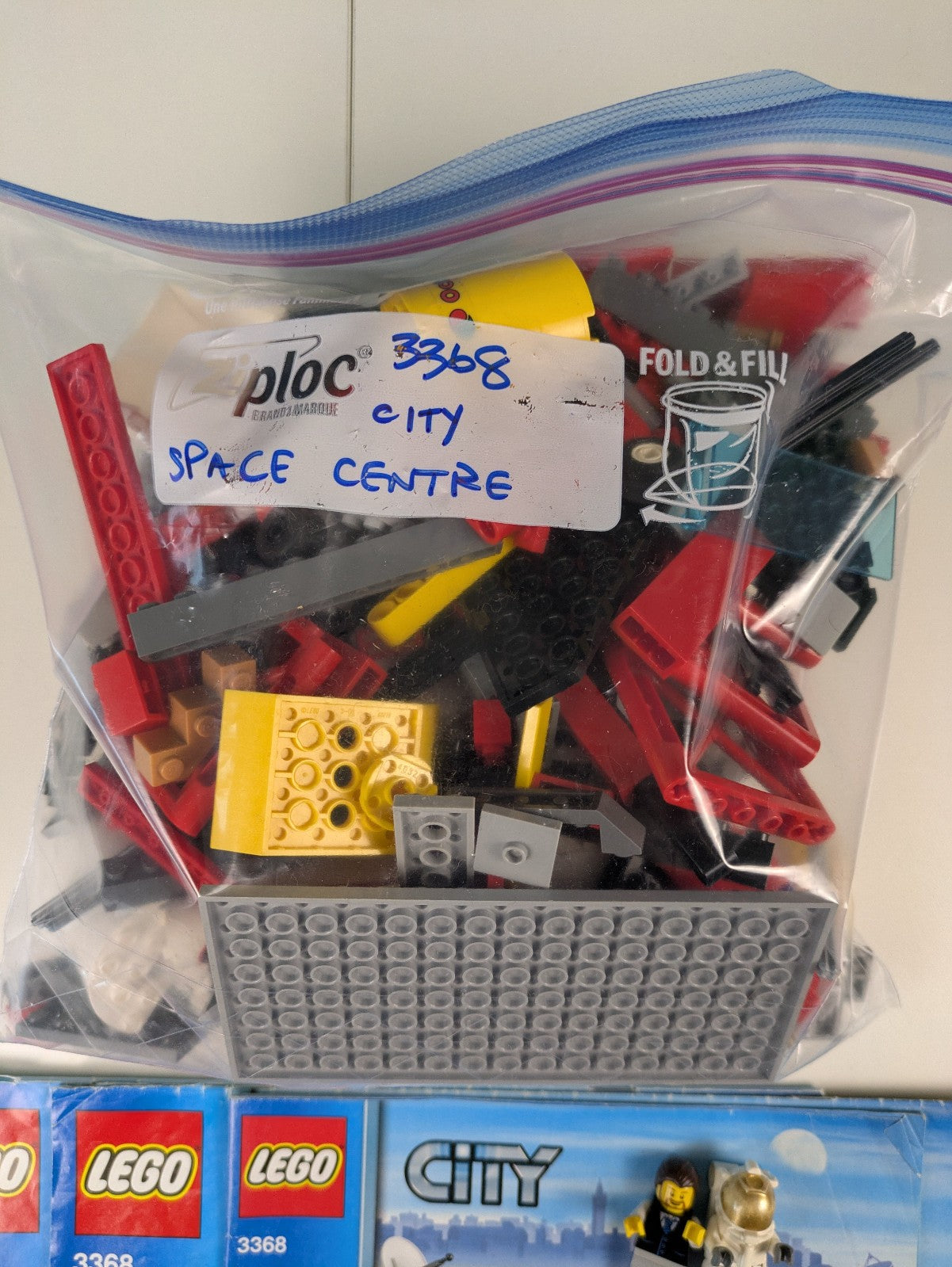 Lego Town: City: Space Exploration: Space Center Set 3368 - Incomplete Set