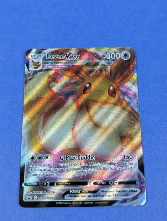 Eevee VMAX - SWSH087 - Full Art Promo Sword & Shield Promos - Pokemon - NM