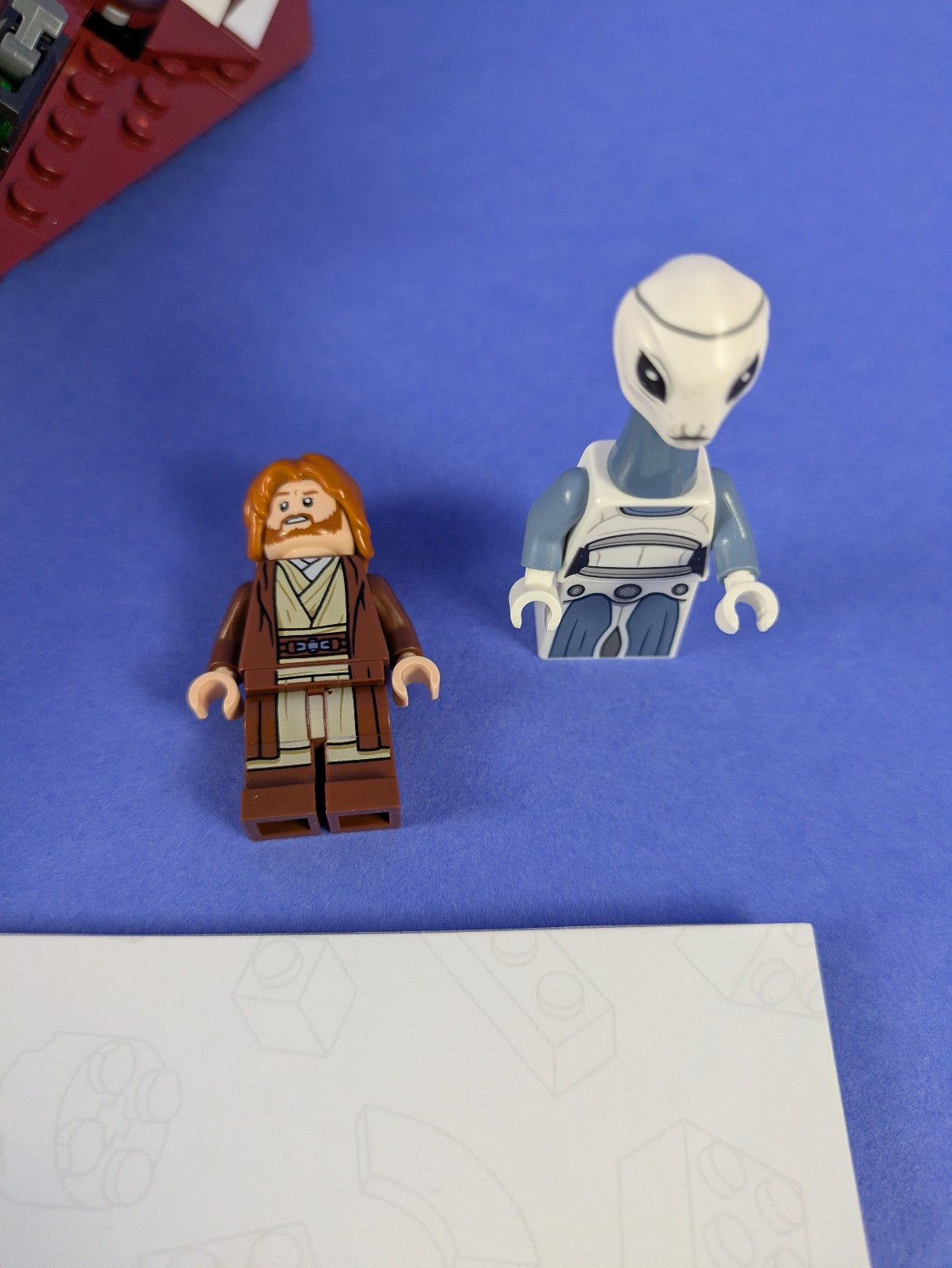 Lego Star Wars: Obi-Wan Kenobi's Jedi Starfighter Set 75333 Incomplete Set