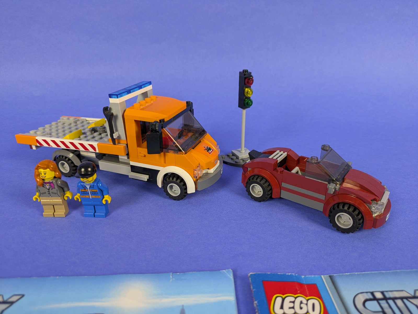 Lego Town: City: Wrecker: Flatbed Truck 60017 - Complete w/ Instructions