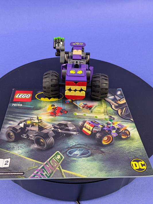 LEGO Super Heroes Joker's Trike Chase 76159 Incomplete Set Pre-Owned