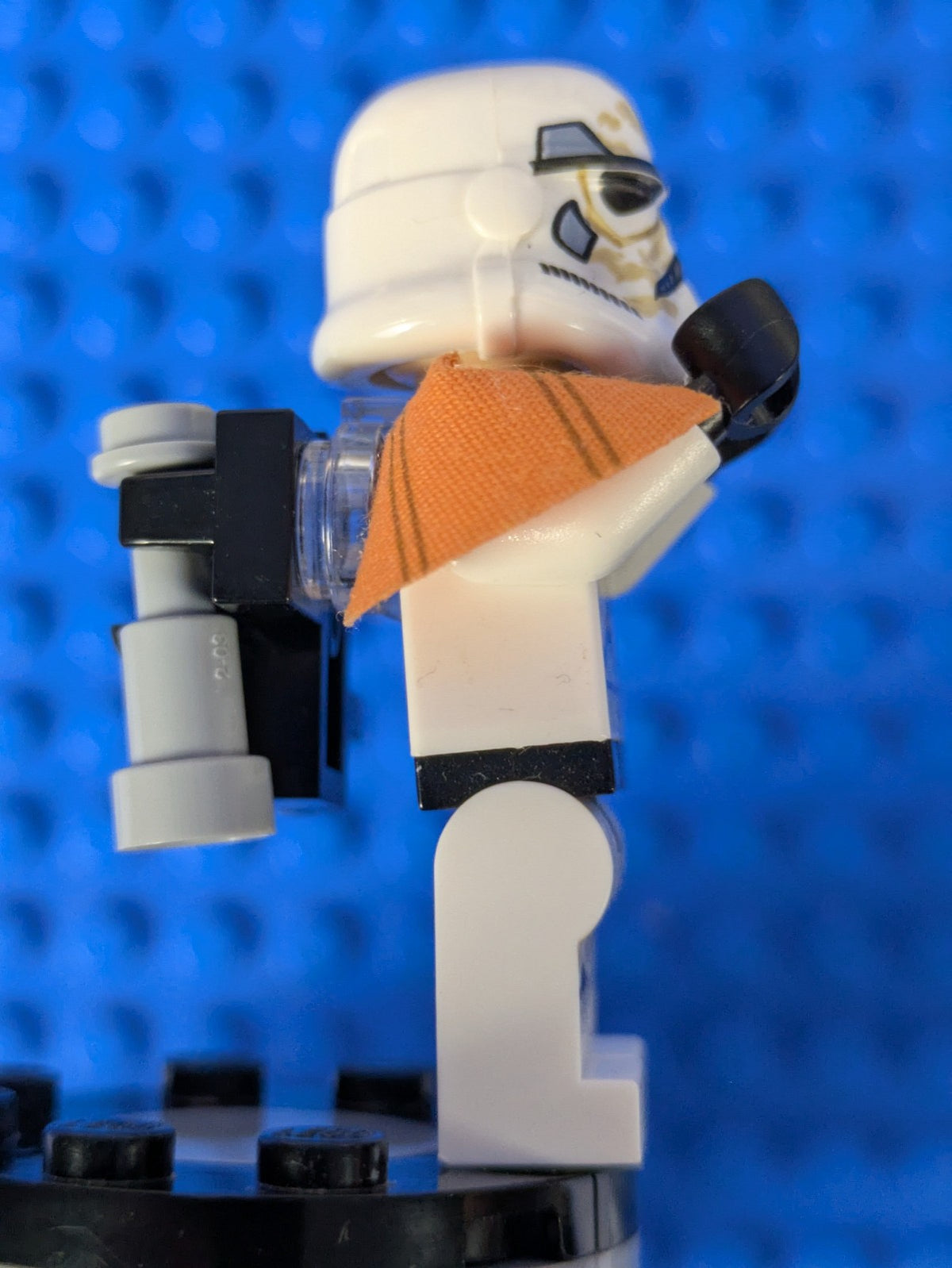 Lego Star Wars: Sandtrooper Squad Leader - Orange Pauldron sw0961 Set 75221