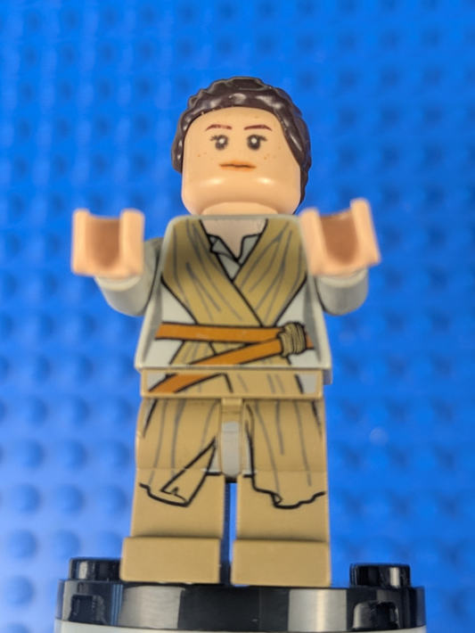 Lego Star Wars: Episode 7: Rey - Dark Tan Tied Robe sw0677 Sets 75105, 75236