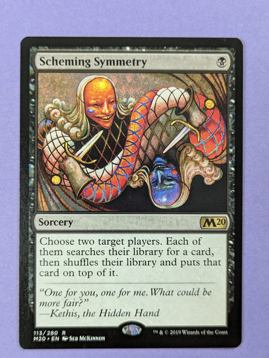 MTG Magic: Core Set 2020: Scheming Symmetry #113/280 Rare - NM
