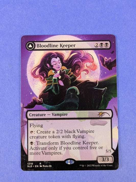 MTG: Secret Lair Drop: Bloodline Keeper / Lord of Lineage #1157 Rare - LP