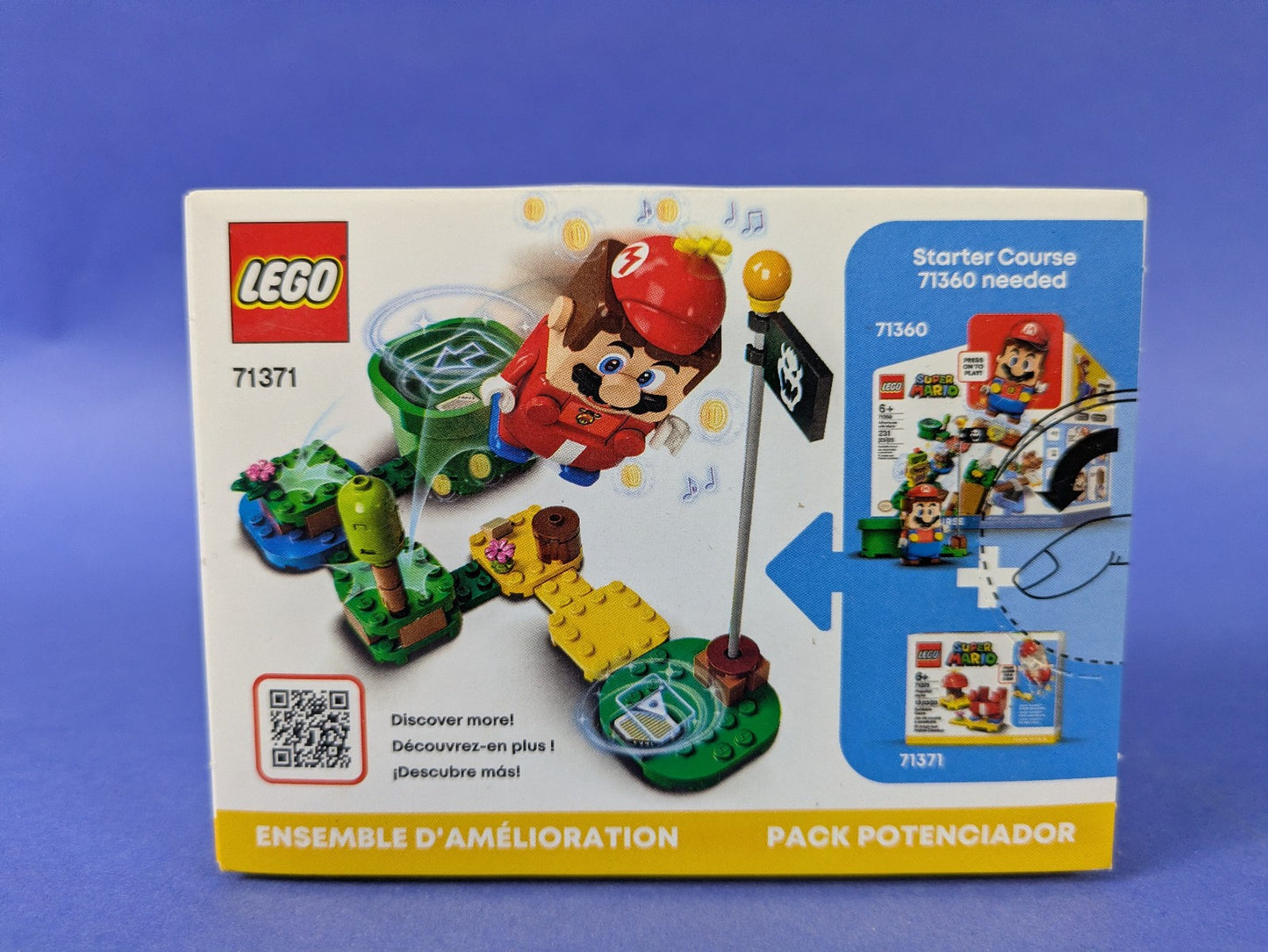 Lego Super Mario: Propeller Mario - Power-Up Pack Set 71371 BRAND NEW