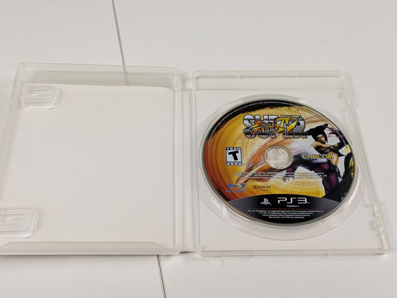 Super Street Fighter IV (Sony PlayStation 3 PS3, 2010)
