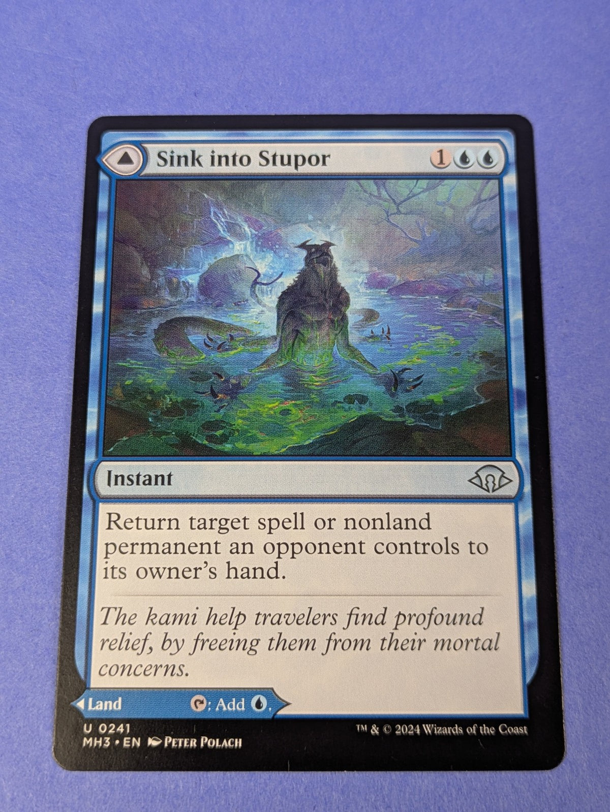 MTG: Modern Horizons 3: Sink into Stupor / Soporific Springs #0241 Uncommon - NM