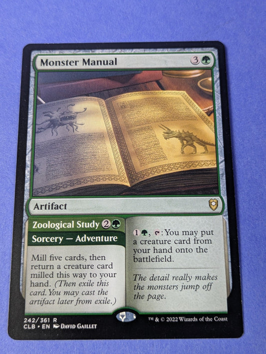 MTG Magic: Commander Legends: Monster Manual #242/361 Rare - NM
