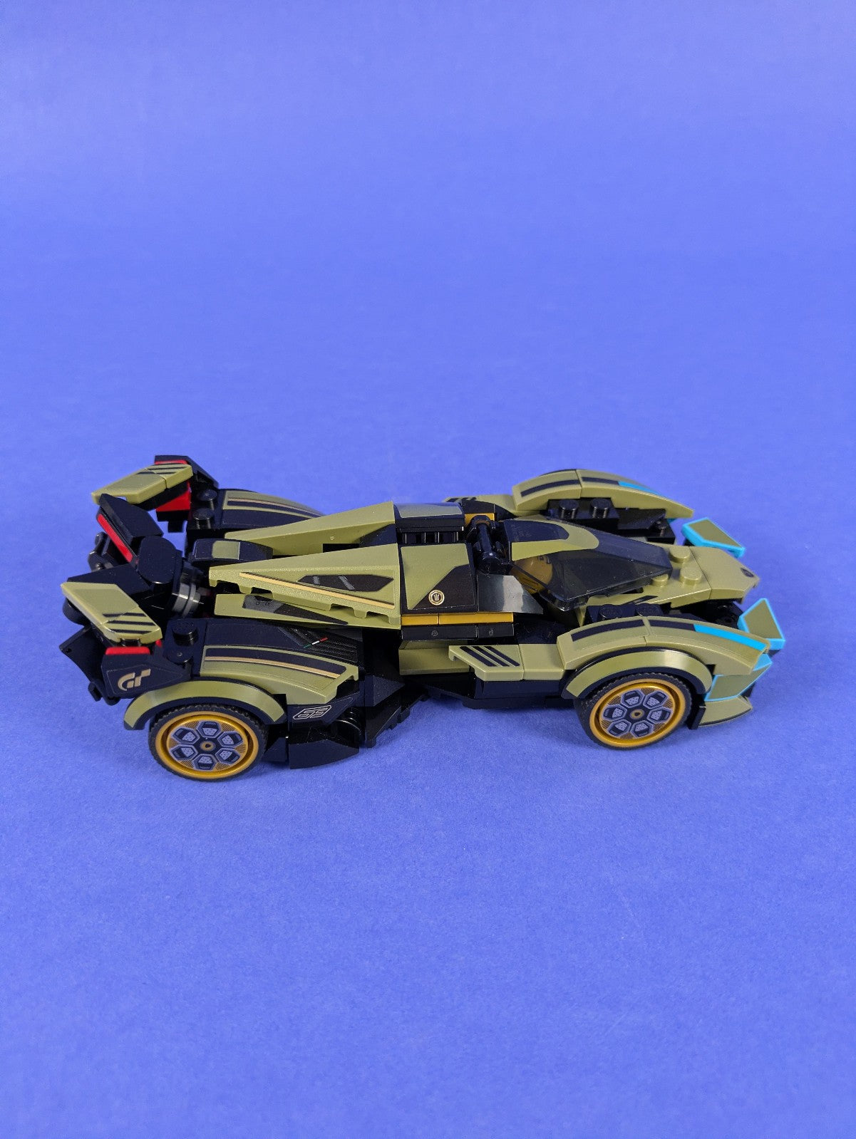 Lego SPEED CHAMPIONS: Lamborghini Lambo V12 Vision Gran Turismo 76923 Complete