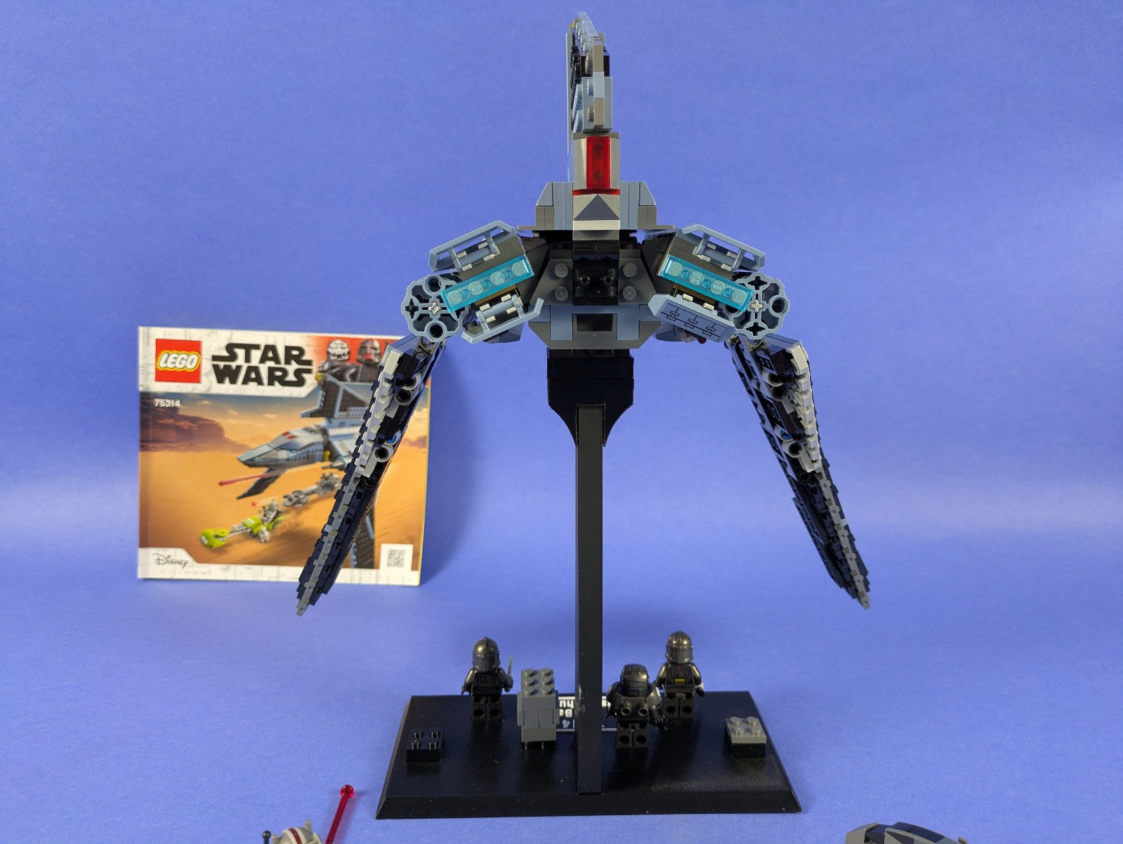 Lego Star Wars: The Bad Batch Attack Shuttle Set 75314 Complete Set