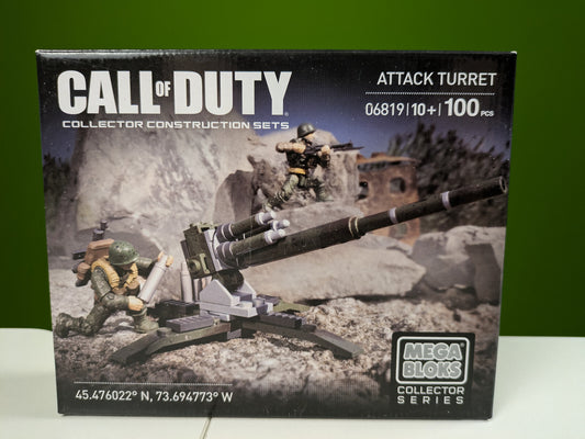 Mega Construx Call Of Duty Attack Turret CYR81 - 100pcs Brand New