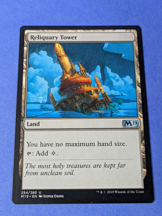 MTG Magic: Core Set 2019: Reliquary Tower #254/280 Uncommon - NM