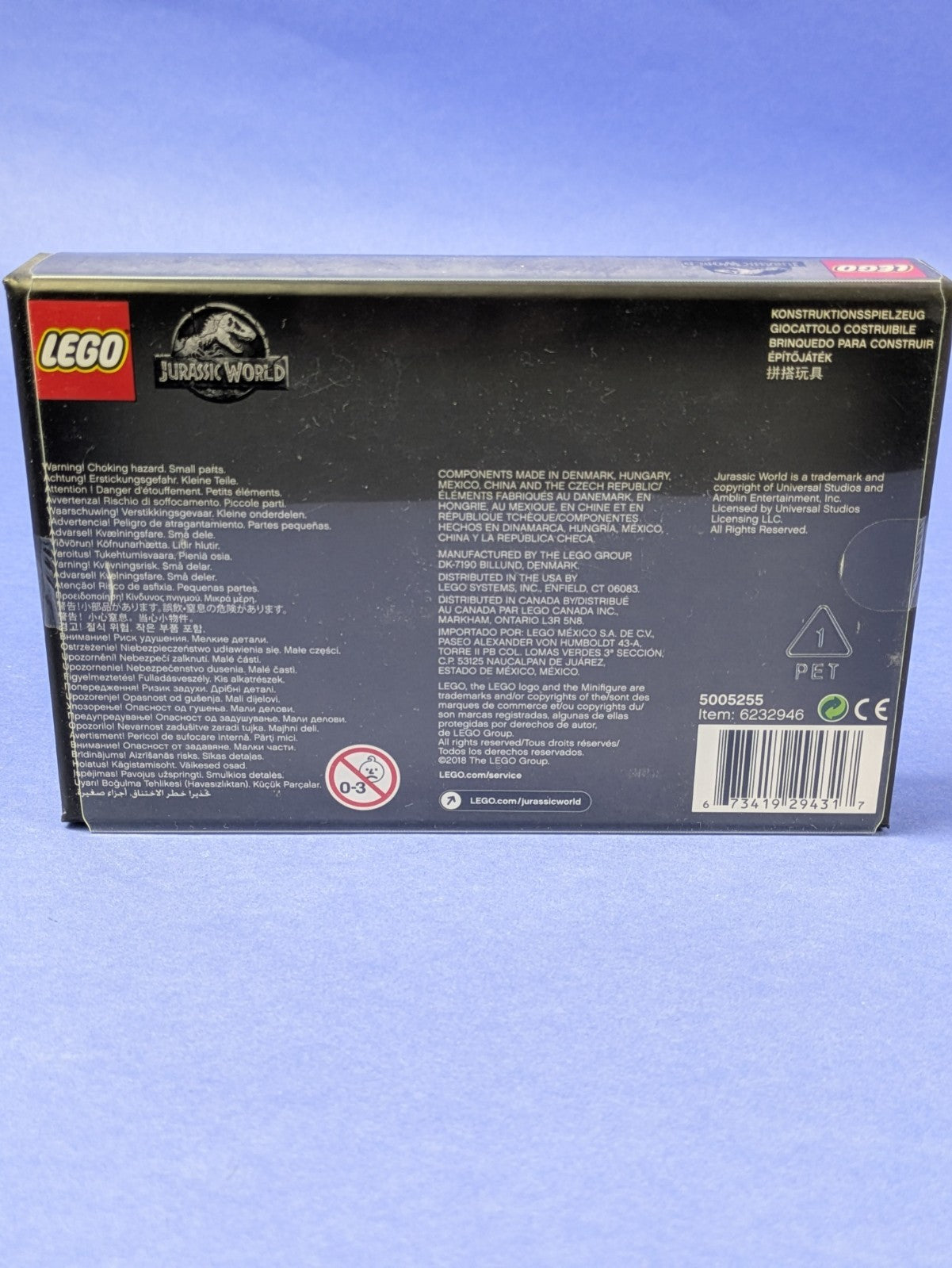 LEGO Jurassic World Bricktober Minifigure Collection 5005255
