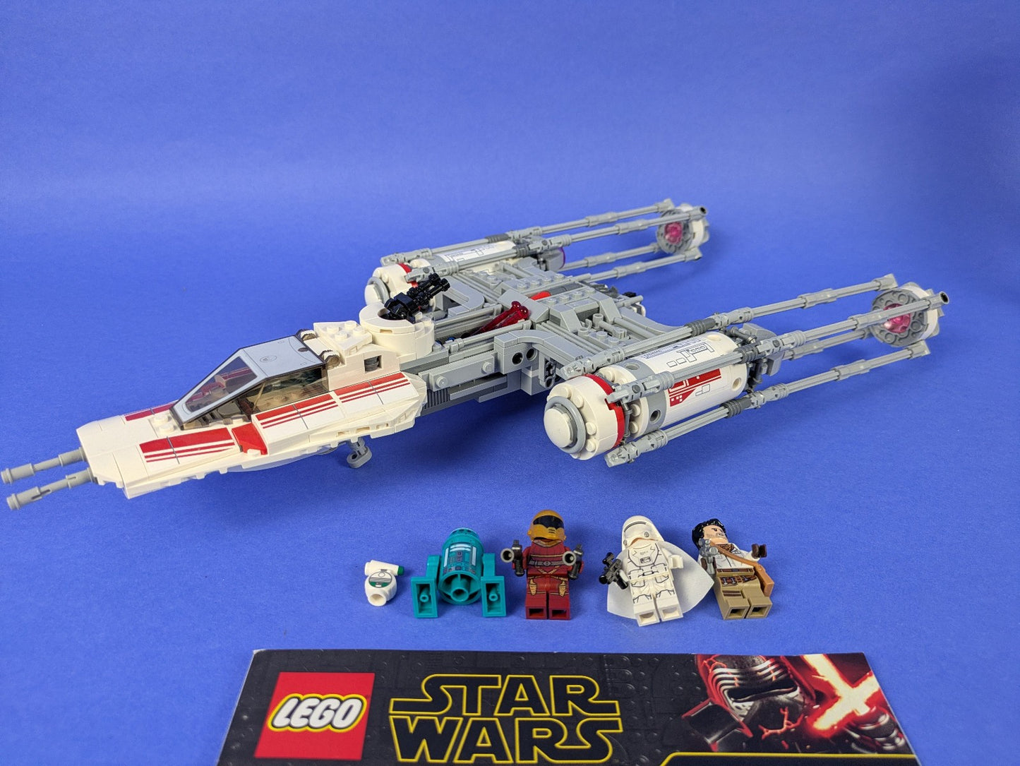Lego Star Wars: Resistance Y-Wing Starfighter Set 75249 - w/ Instructions