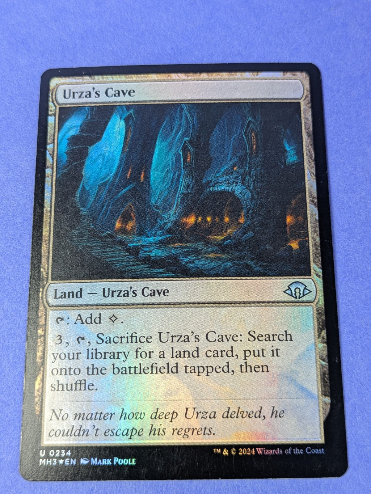 MTG Magic: Modern Horizons 3: Urza's Cave Foil #0234 Uncommon - LP