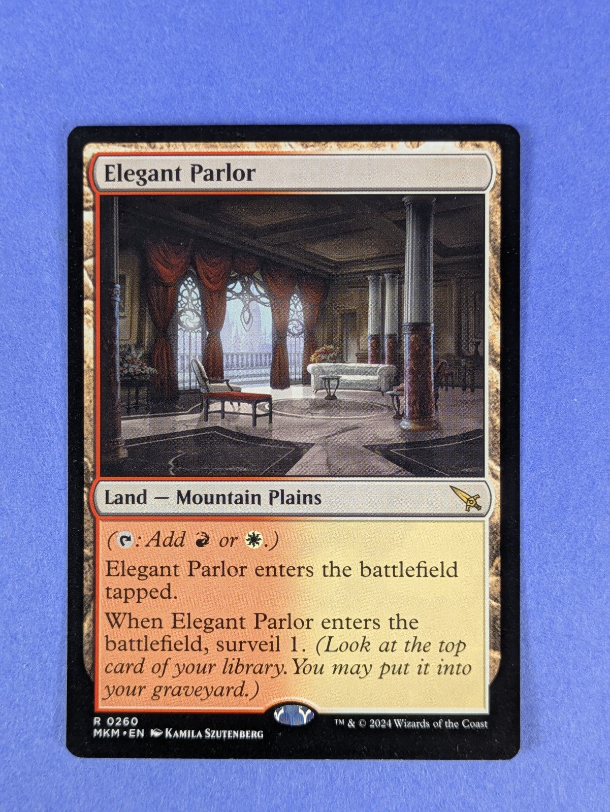 MTG Magic: Murders at Karlov Manor: Elegant Parlor #0260 Rare - NM