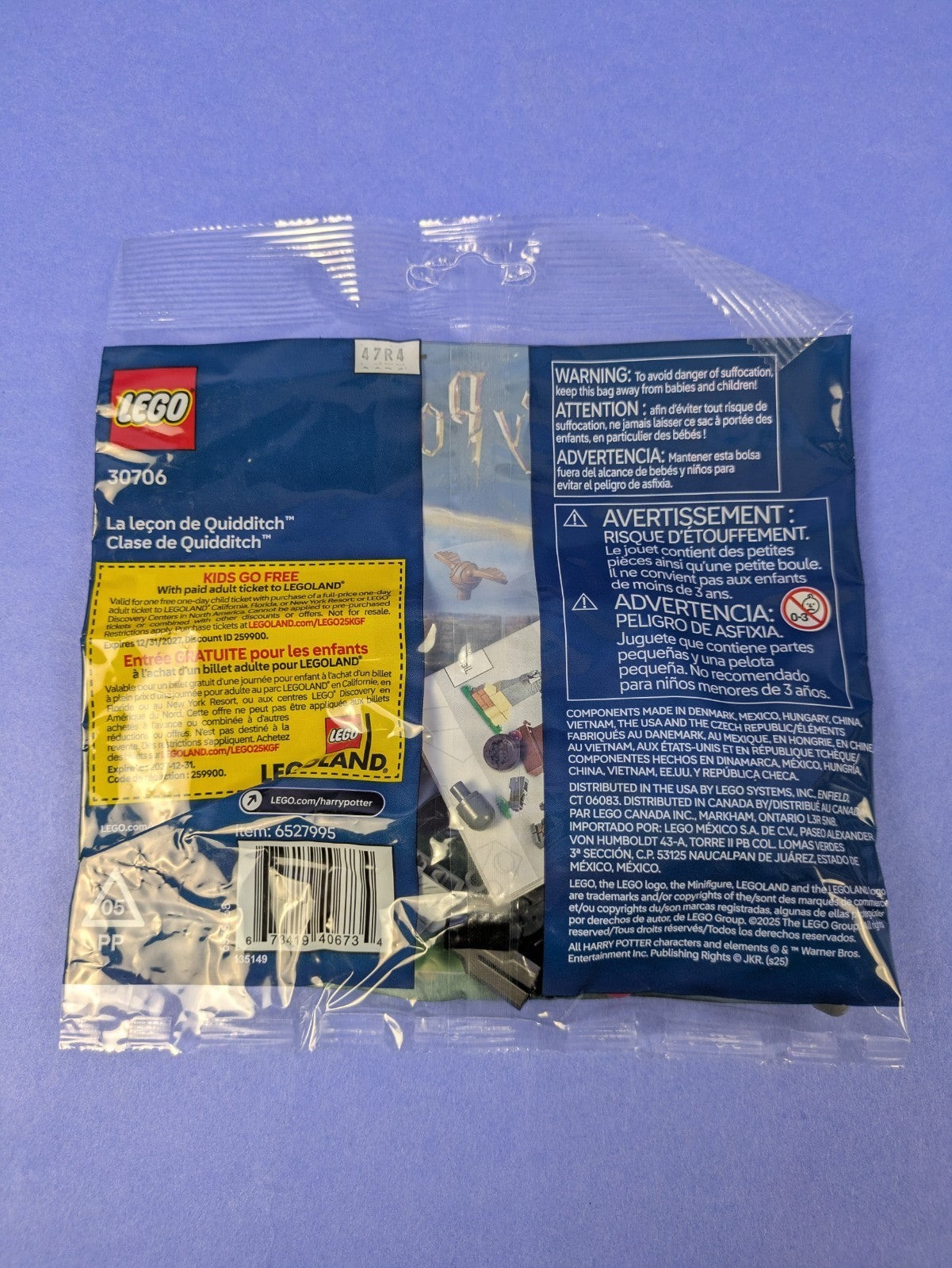 LEGO Harry Potter Quidditch Lesson Polybag 30706