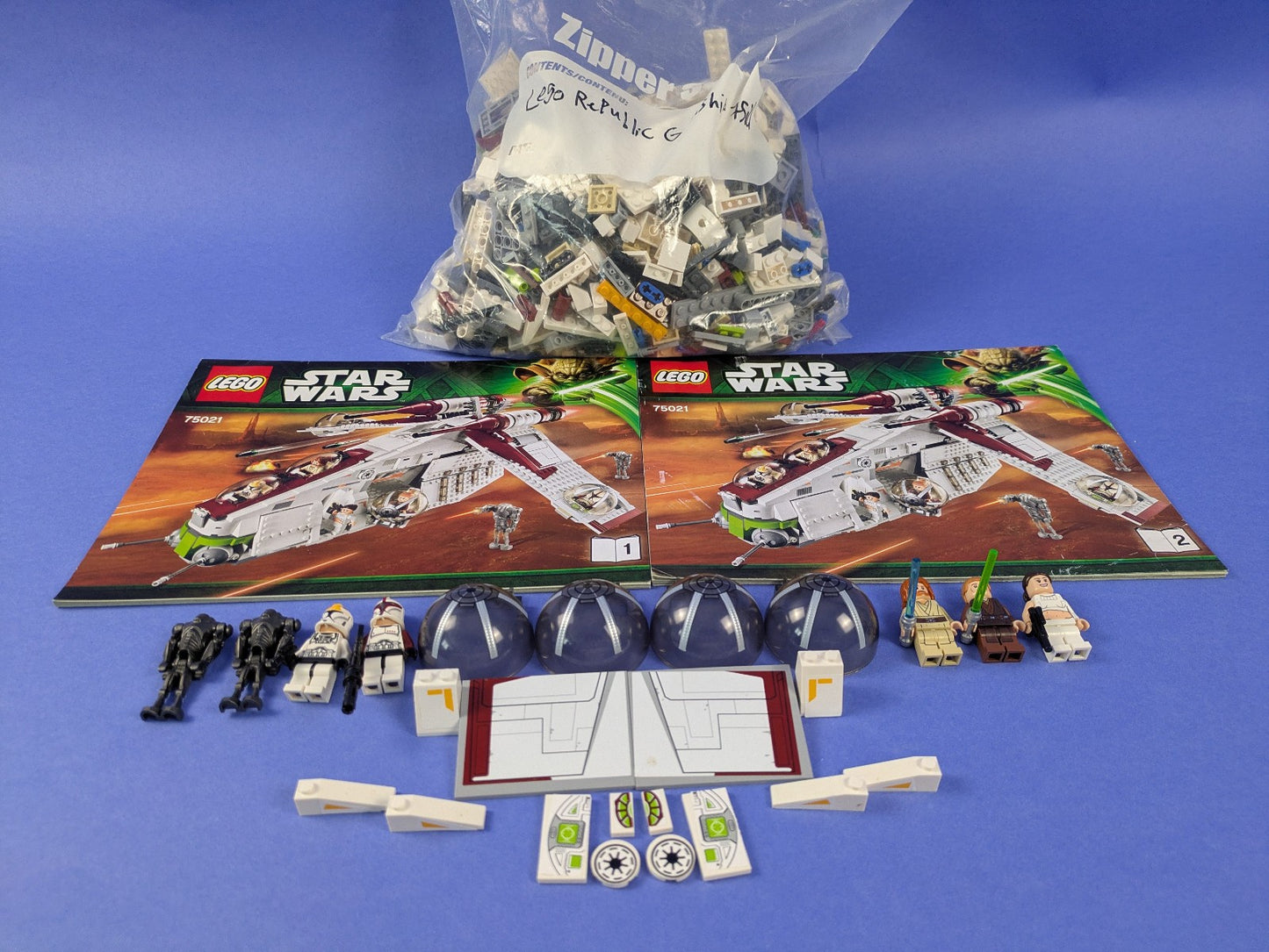 LEGO Star Wars Republic Gunship 75021 Complete Set Pre-Owned