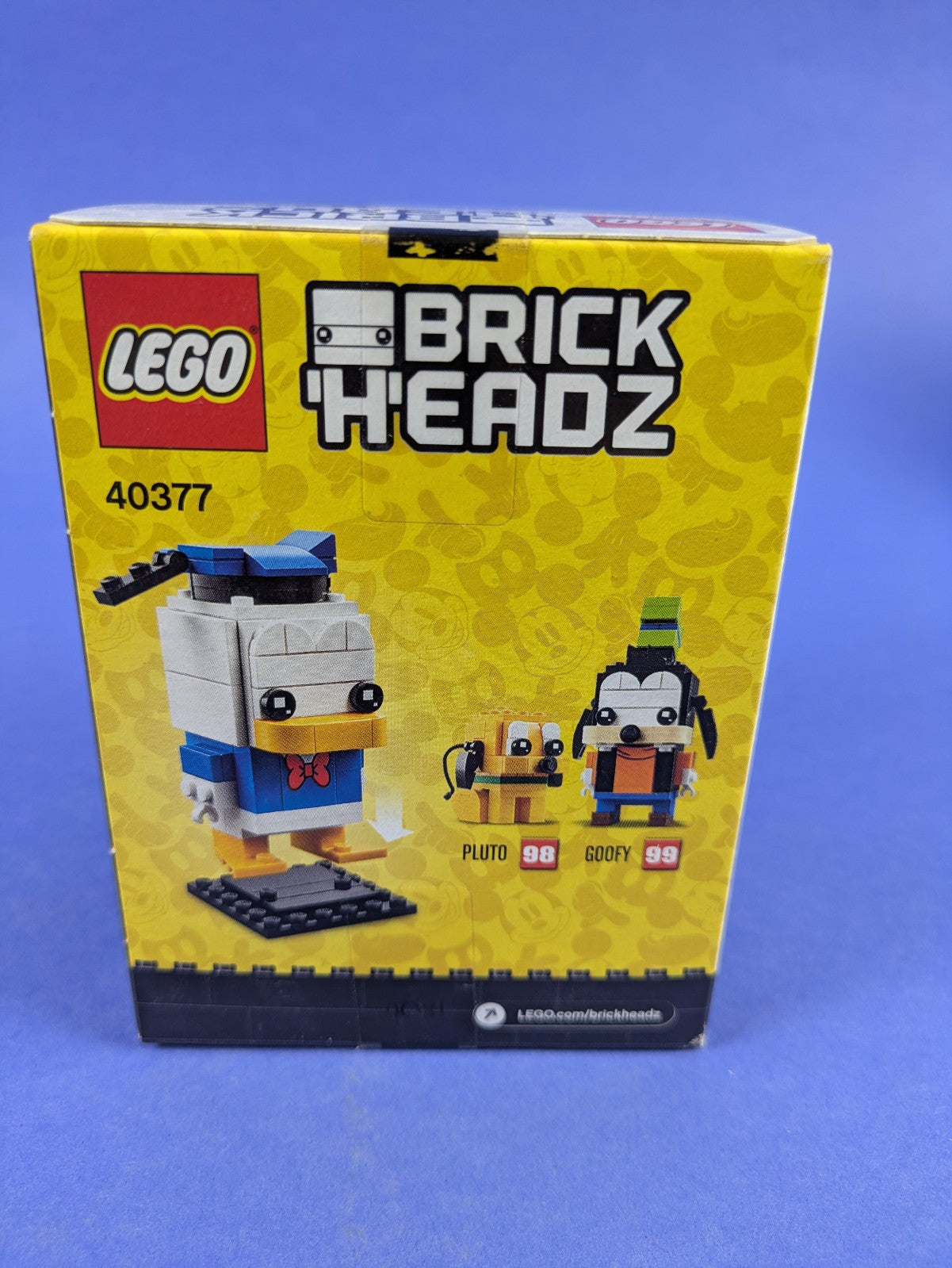 Lego BrickHeadz: Disney: Mickey and Friends: Donald Duck Set 40377 BRAND NEW