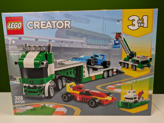Lego Creator: Model: Race: Race Car Transporter Set 31113 BRAND NEW