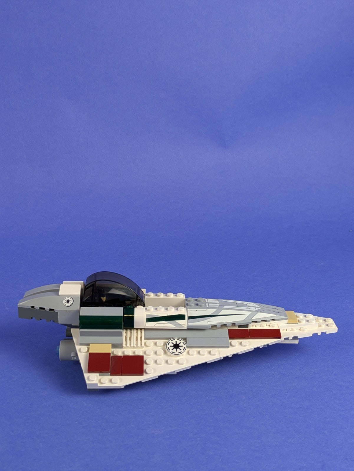 LEGO Star Wars Mace Windu's Jedi Starfighter 7868 Complete Set Pre-Owned