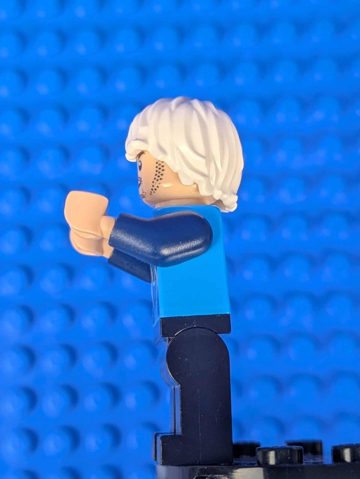 Lego Super Heroes: Age of Ultron: Quicksilver - Dark Azure sh0180 Set 76041