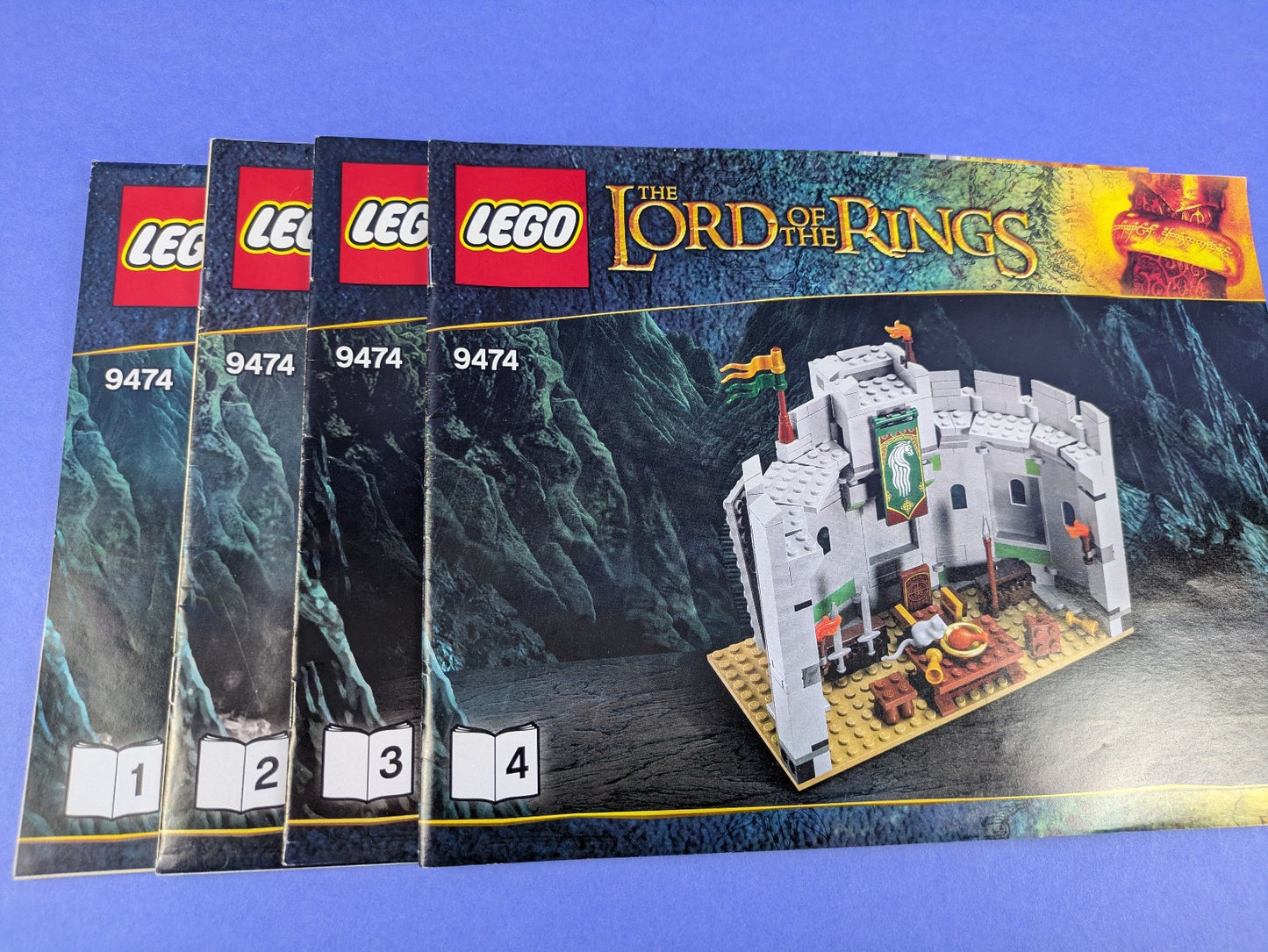 LEGO The Hobbit The Lord of the Rings The Battle of Helm's Deep 9474 Pre-Owned