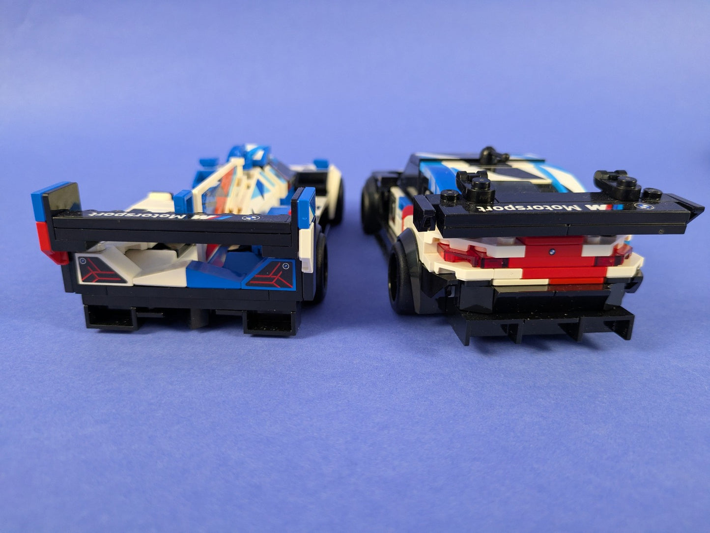 Lego SPEED CHAMPIONS: BMW M4 GT3 & BMW M Hybrid V8 76922 Incomplete Set