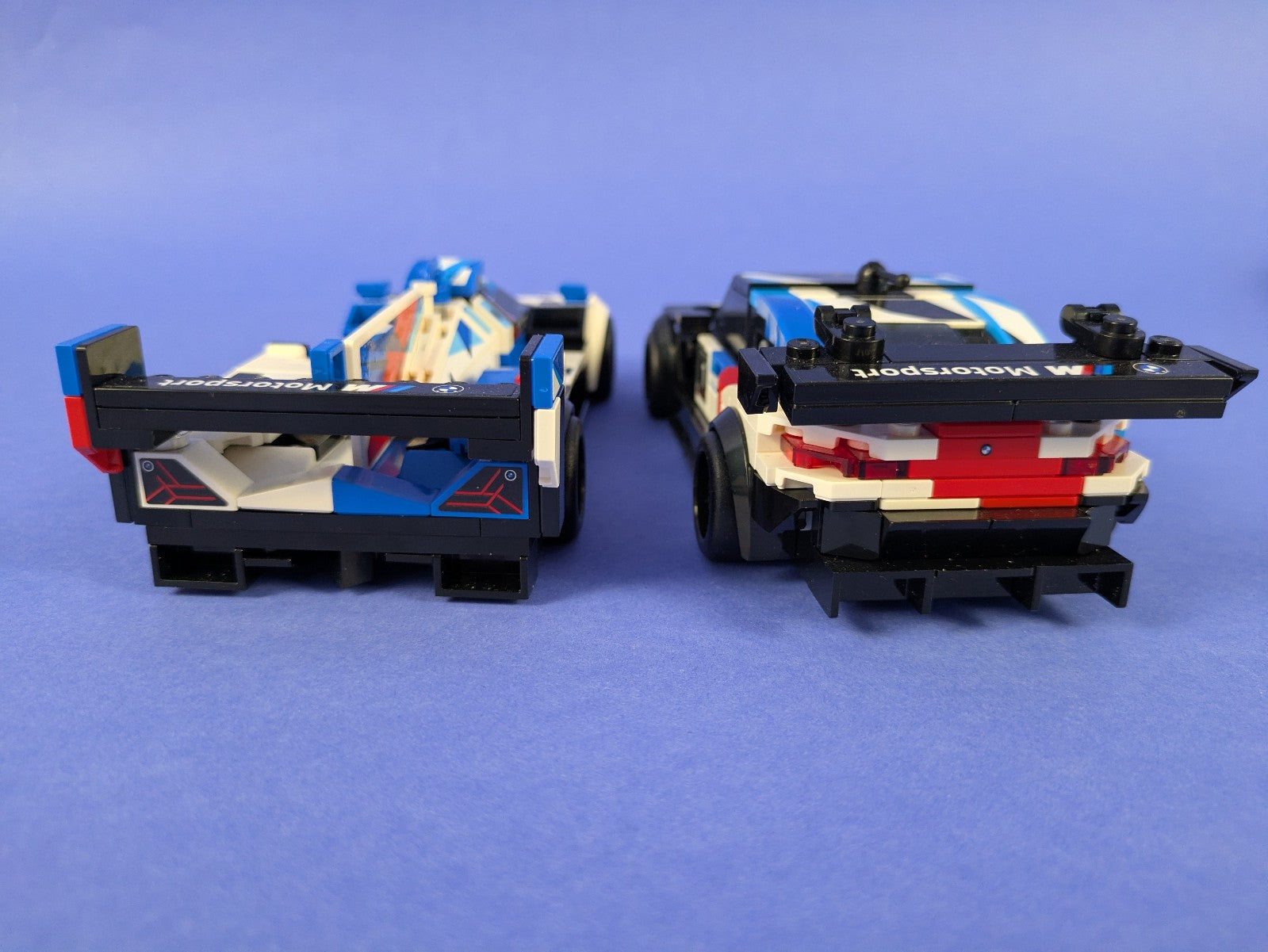 Lego SPEED CHAMPIONS: BMW M4 GT3 & BMW M Hybrid V8 76922 Incomplete Set