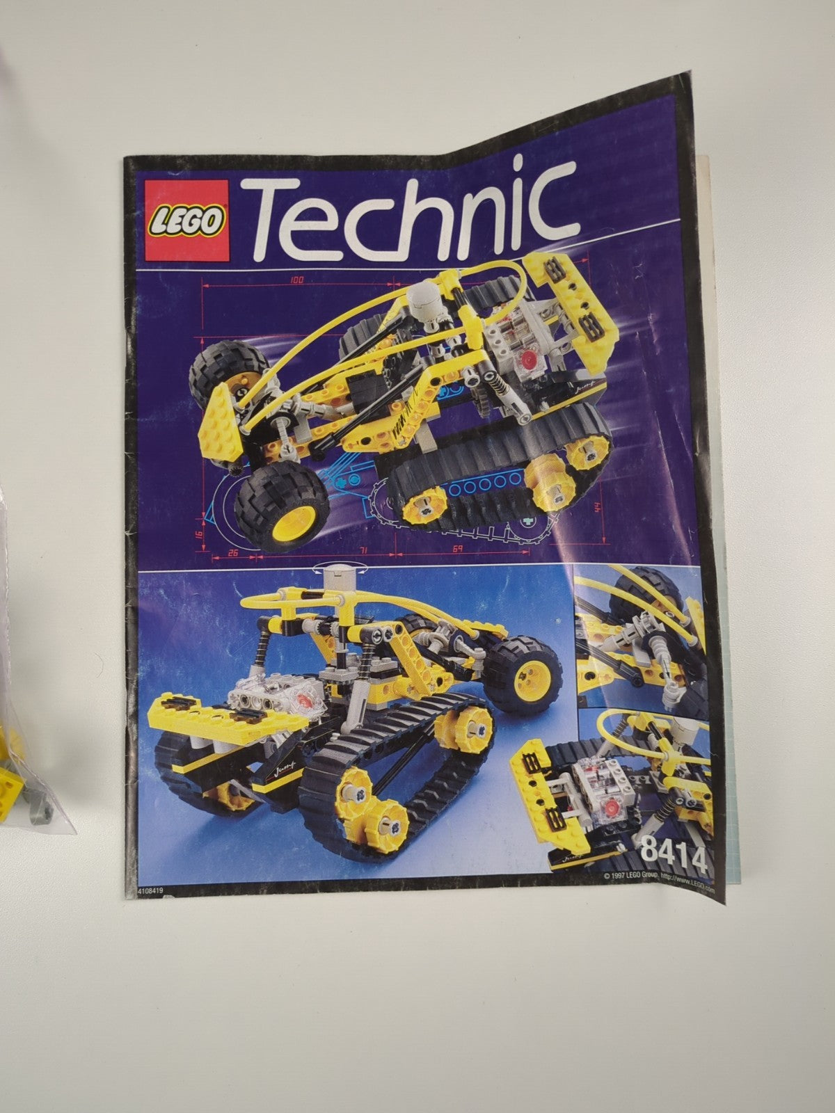 Lego Technic: Mountain Rambler 8414 - w/ Instructions