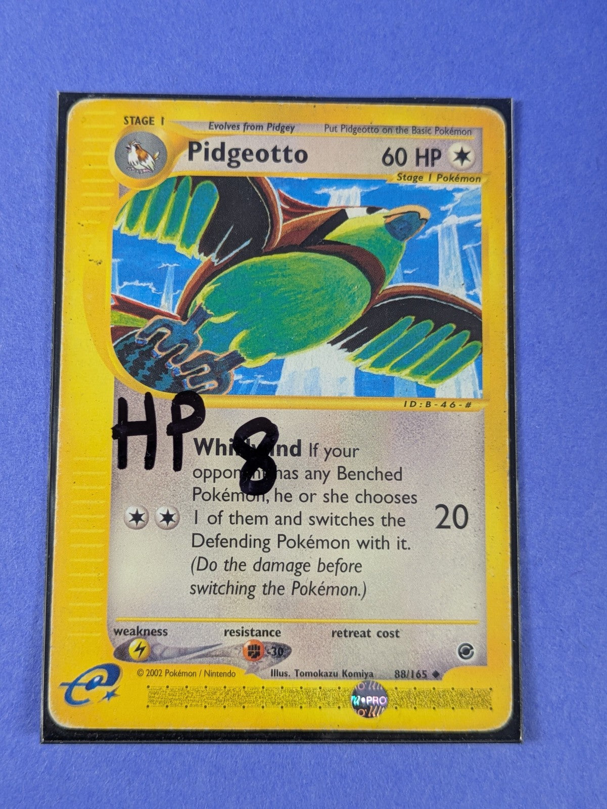 Pidgeotto - 88/165 - Uncommon Expedition - Pokemon Card - HP