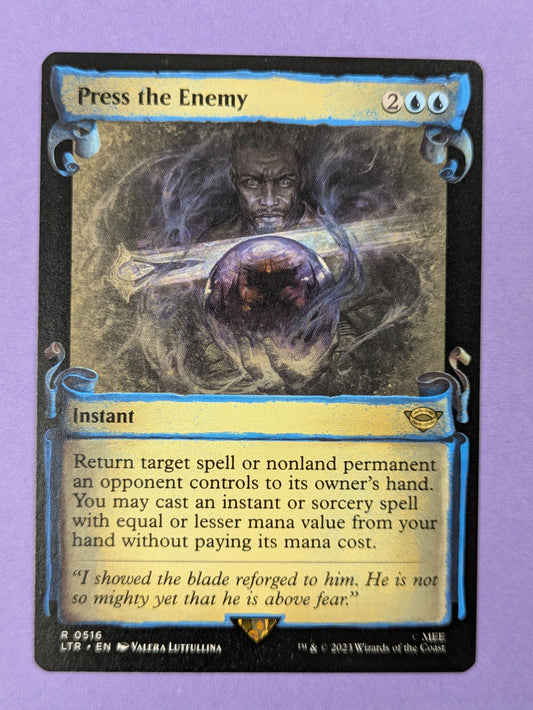 MTG Magic: The Lord of the Rings: Press the Enemy #0516 Rare - NM