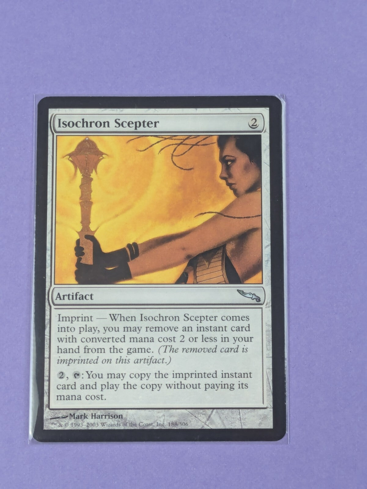 MTG: Magic The Gathering: Isochron Scepter- Uncommon - LP