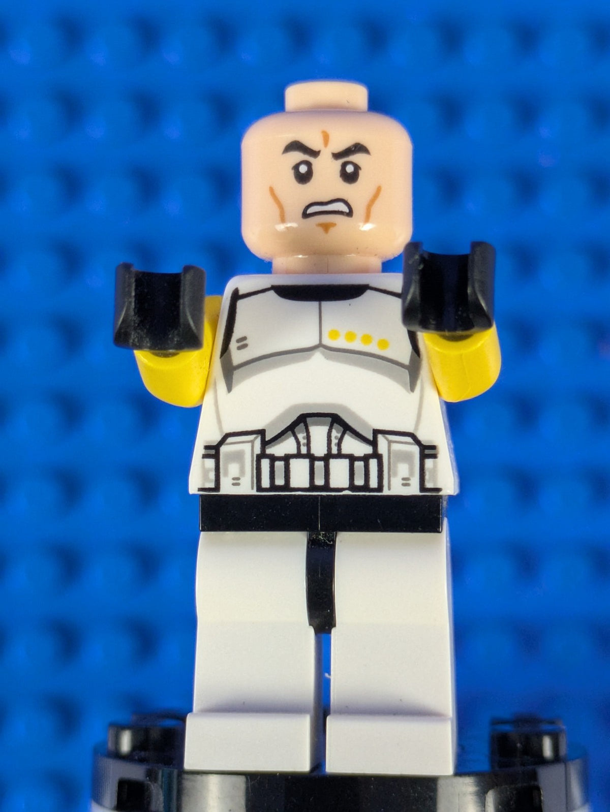 Lego Star Wars: Clone Trooper Commander (Phase 1) - Yellow Arms sw0481 Set 75019