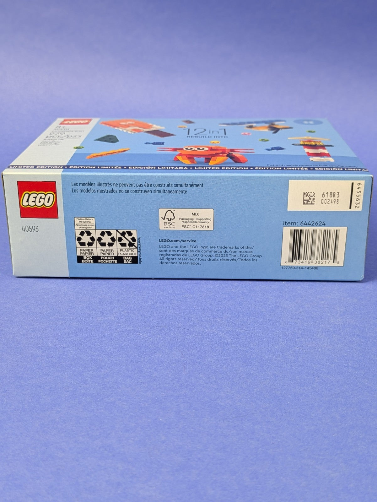 LEGO Classic Fun Creativity 12-in-1 40593
